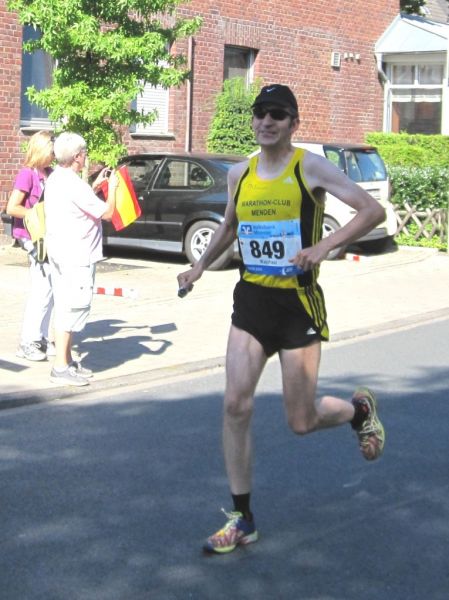 Westdeutsche Marathonmeisterschaften Münster – Erhard Kemper gewinnt den Titel der M65