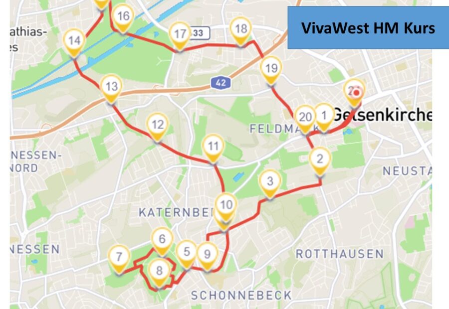 VivaWest Marathon 2022 – hier läuft (nicht nur das) Ruhrgebiet!