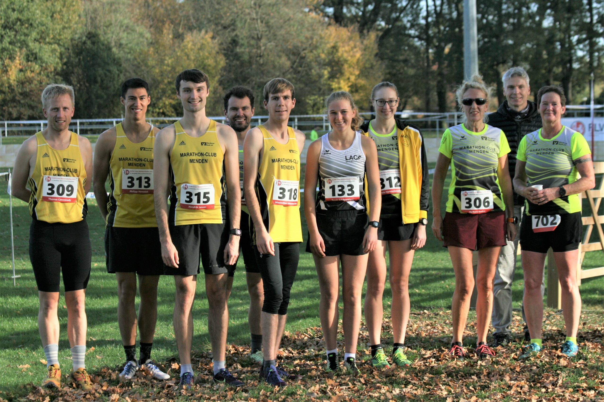 Marathon-Club Menden mit Top-Ergebnissen bei den Westfälischen Crossmeisterschaften in Hörstel