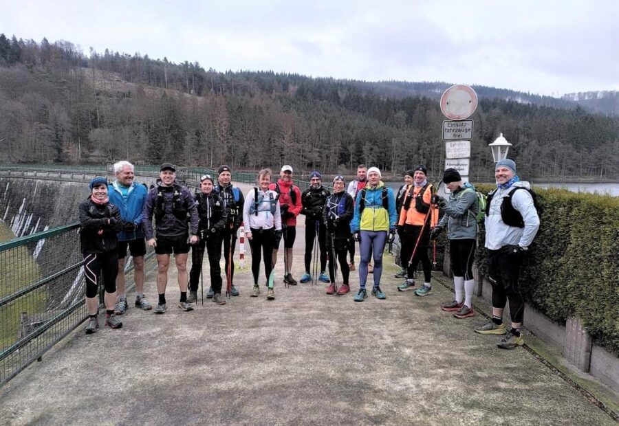 Daniel Böcker beim Traillauf über 58 Kilometer Rund um Plettenberg