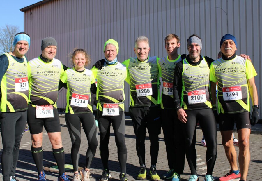 Alexander Althöfer und Colien Sorge machen beim  abschließenden Halbmarathon der Hammer Laufserie Altersklassensiege perfekt