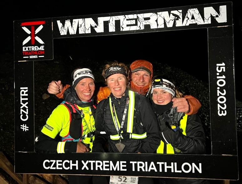 Nadine Truppat finisht auch den WINTERMAN XTREME in Tschechien – ein persönlicher Bericht!