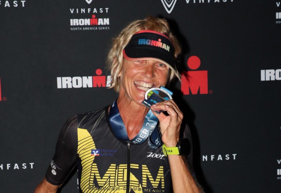 MCM Triathletin Anja Orthaus qualifiziert sich beim Ironman in Chattanooga (Tennessee USA) für die WM 2024 in Nizza
