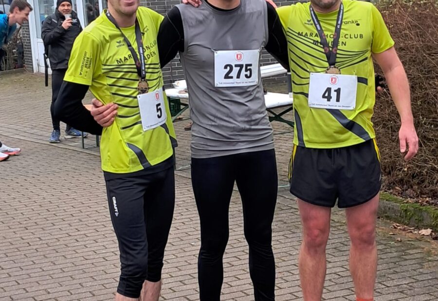 Marathon-Club Menden erfolgreich beim Iserlohner Silvesterlauf