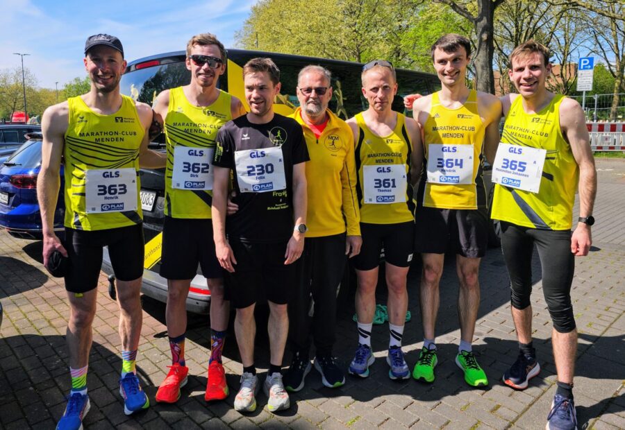 Starker Auftritt des MCM beim Paderborner Osterlauf