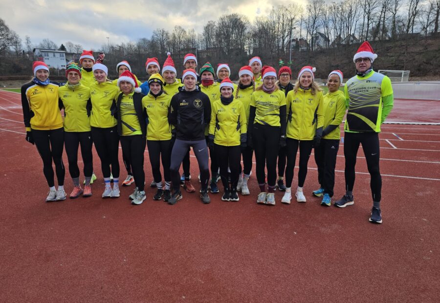 Weihnachtsläufe beim Marathon-Club Menden